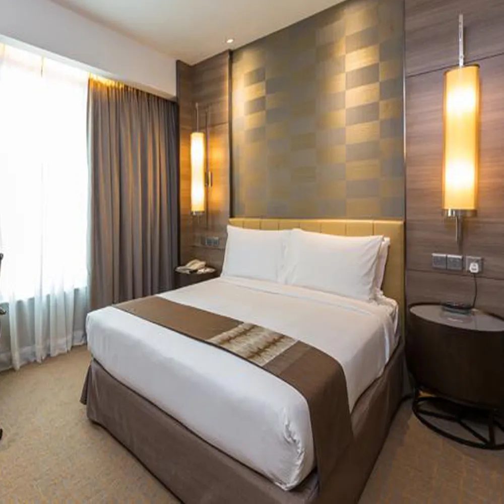 Bộ chăn ga trắng trơn T200-0