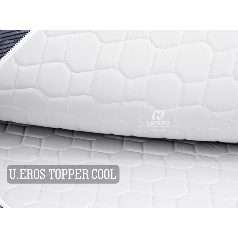 Đệm bông Nano U.eros Topper Cool-2