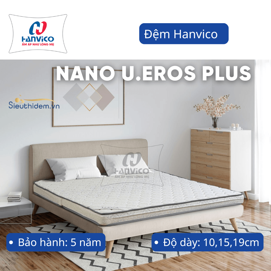 Đệm Nano U.Eros Plus-0