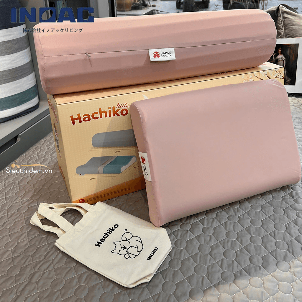 Bộ Gối Foam Trẻ Em Hachiko Kids-1