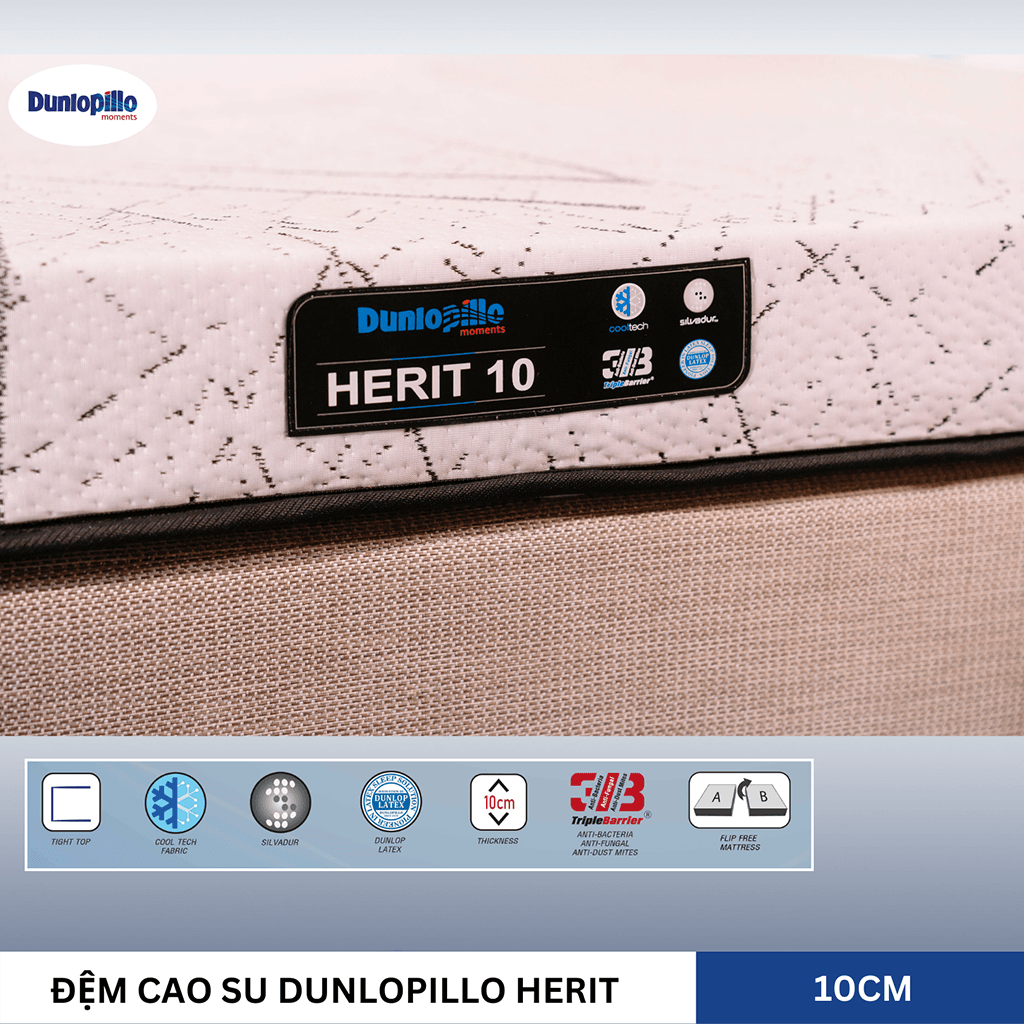 Đệm Cao Su Dunlopillo Herit-6