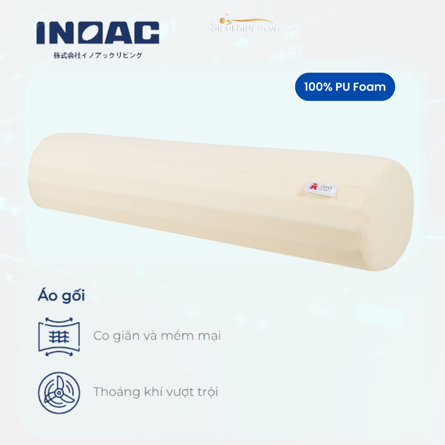 Gối ôm Foam Nhật Bản Hachiko-3