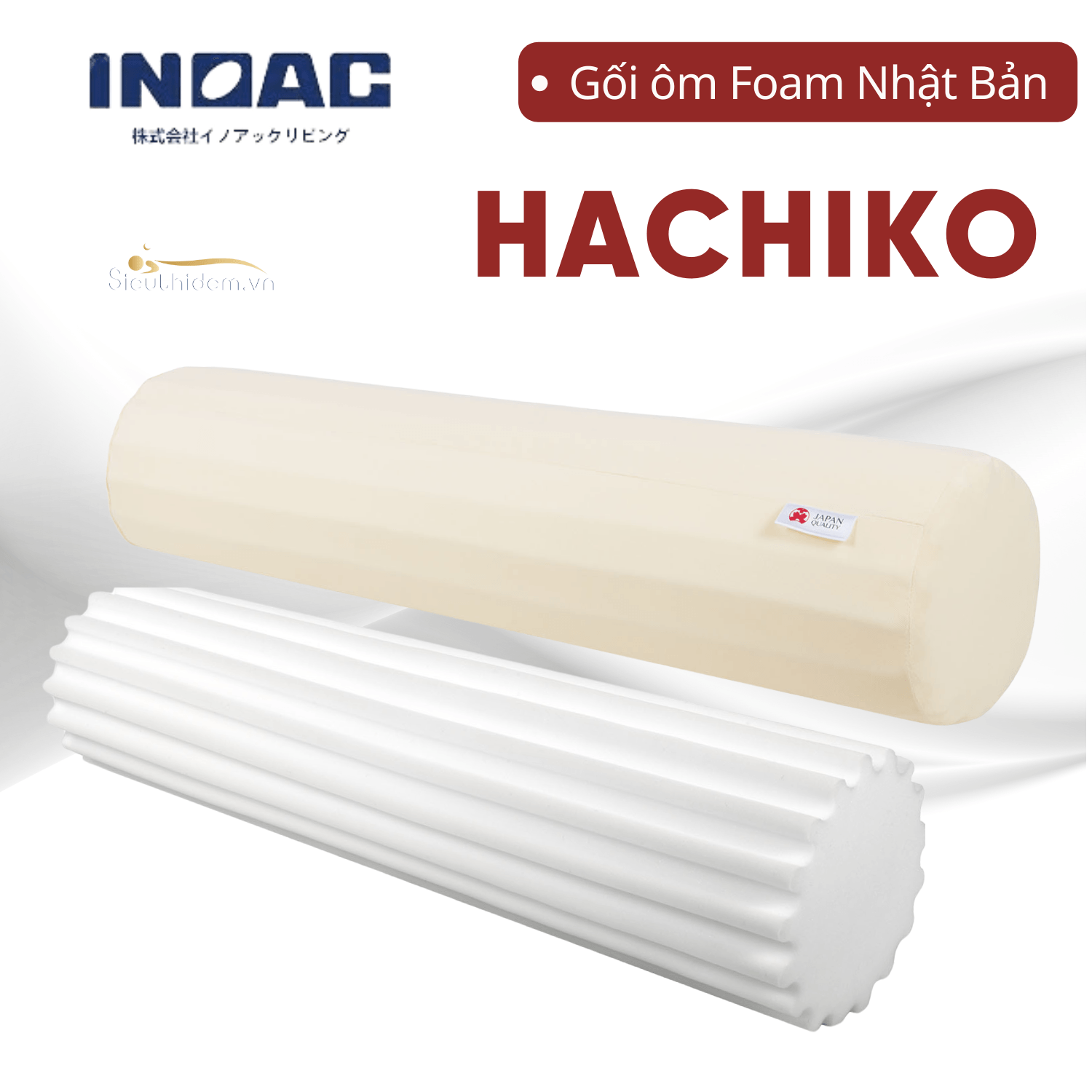Gối ôm Foam Nhật Bản Hachiko-1