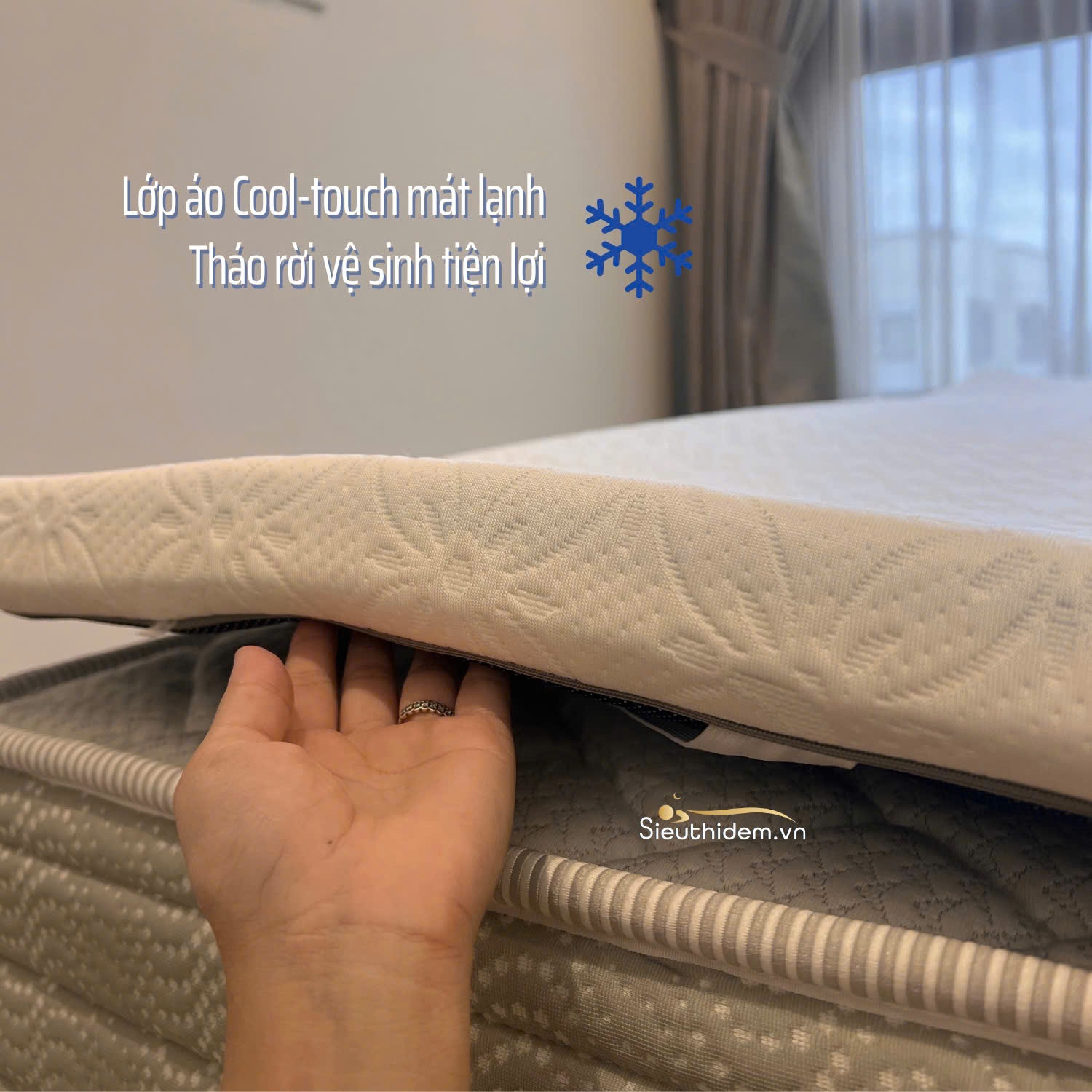 Topper Memory Foam Cooling Extra-5