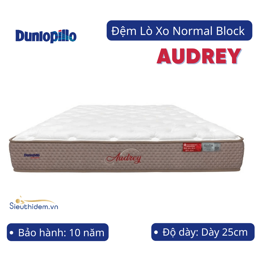 Đệm lò xo Dunlopillo Audrey-1