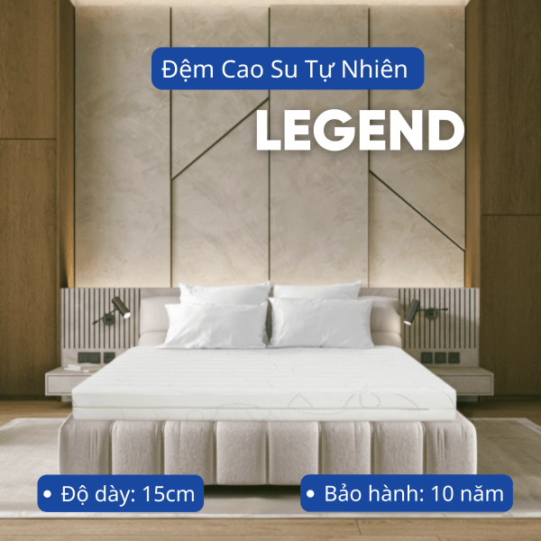 ĐỆM CAO SU LIÊN Á LEGEND-0