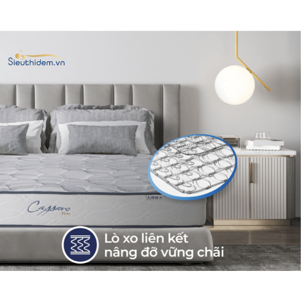 ĐỆM LÒ XO LIÊN Á CASSARO FIRM-2
