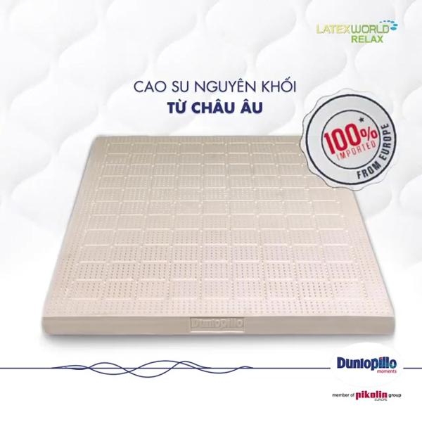 Đệm cao su Dunlopillo Latex World Pure Fresh dày 20cm-18