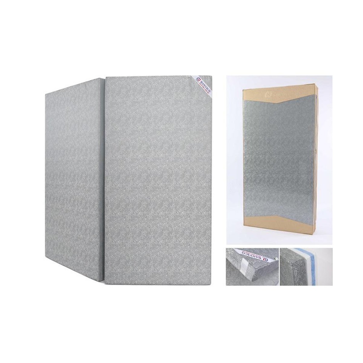 Đệm bông gấm chống khuẩn Hanvico-8