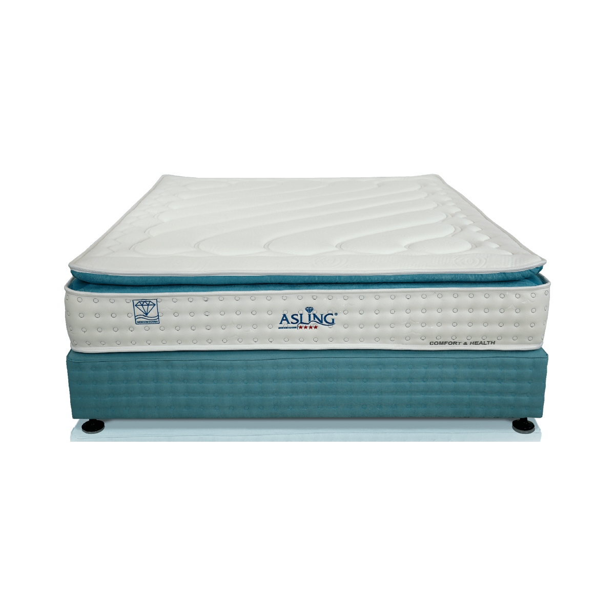 Đệm lò xo Kim Cương Asling 4 sao-3