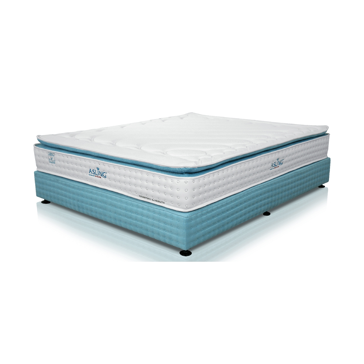 Đệm lò xo Kim Cương Asling 4 sao-5