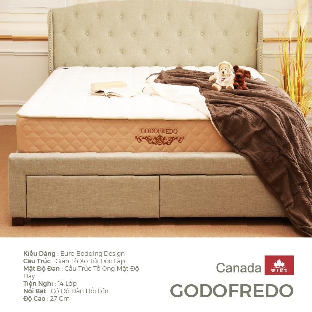 Đệm lò xo Canada Godofredo-0