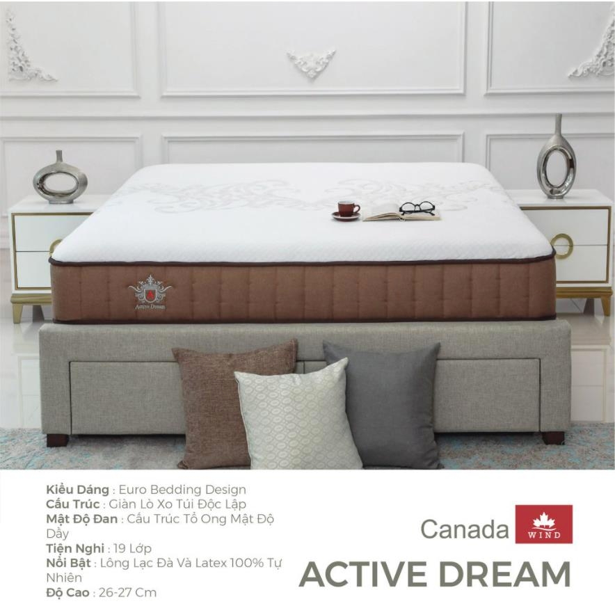 Đệm lò xo Canada Active Dream-1