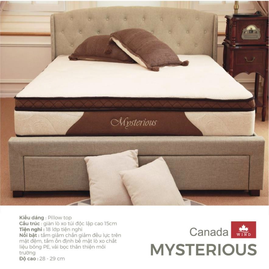 Đệm lò xo Canada Mysteriuos-1