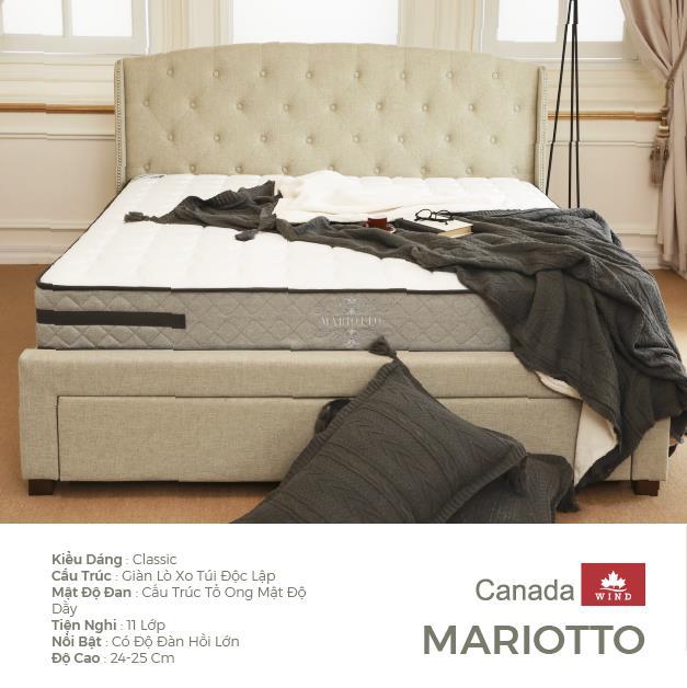 Đệm lò xo Canada Mariotto
