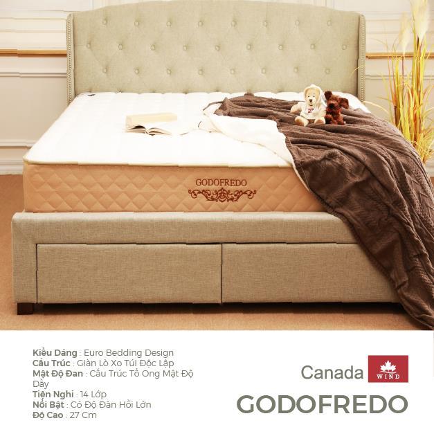 Đệm lò xo Canada Godofredo