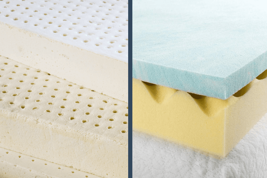 So sánh nệm cao su thiên nhiên với các loại nệm khác