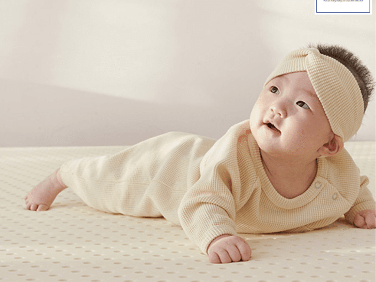 Ưu điểm của nệm cao su thiên nhiên cho trẻ sơ sinh