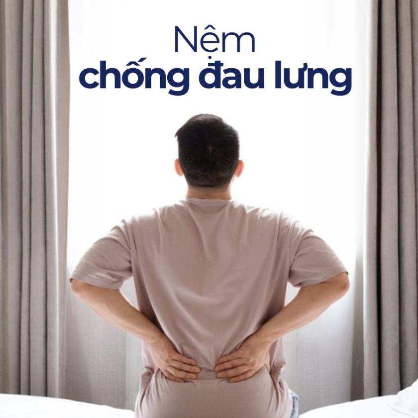 Vì sao chọn đúng nệm lại quan trọng với người đau lưng?