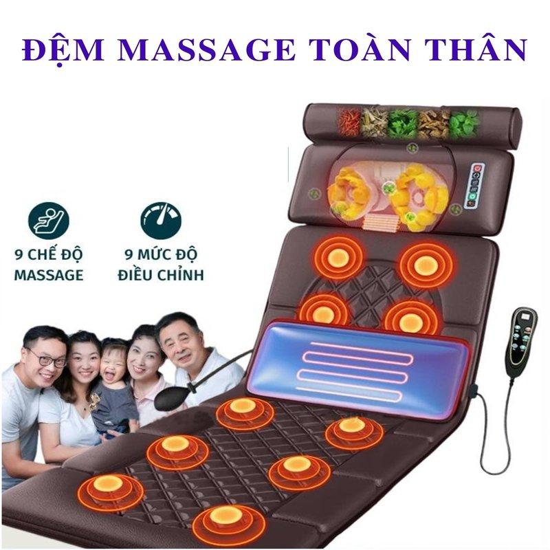 Tính năng nổi bật của đệm massage toàn thân