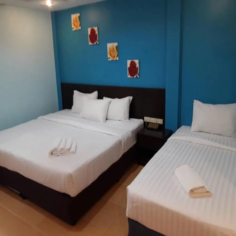 Bộ chăn ga T300 kẻ sọc 3cm (180 x 200)-2