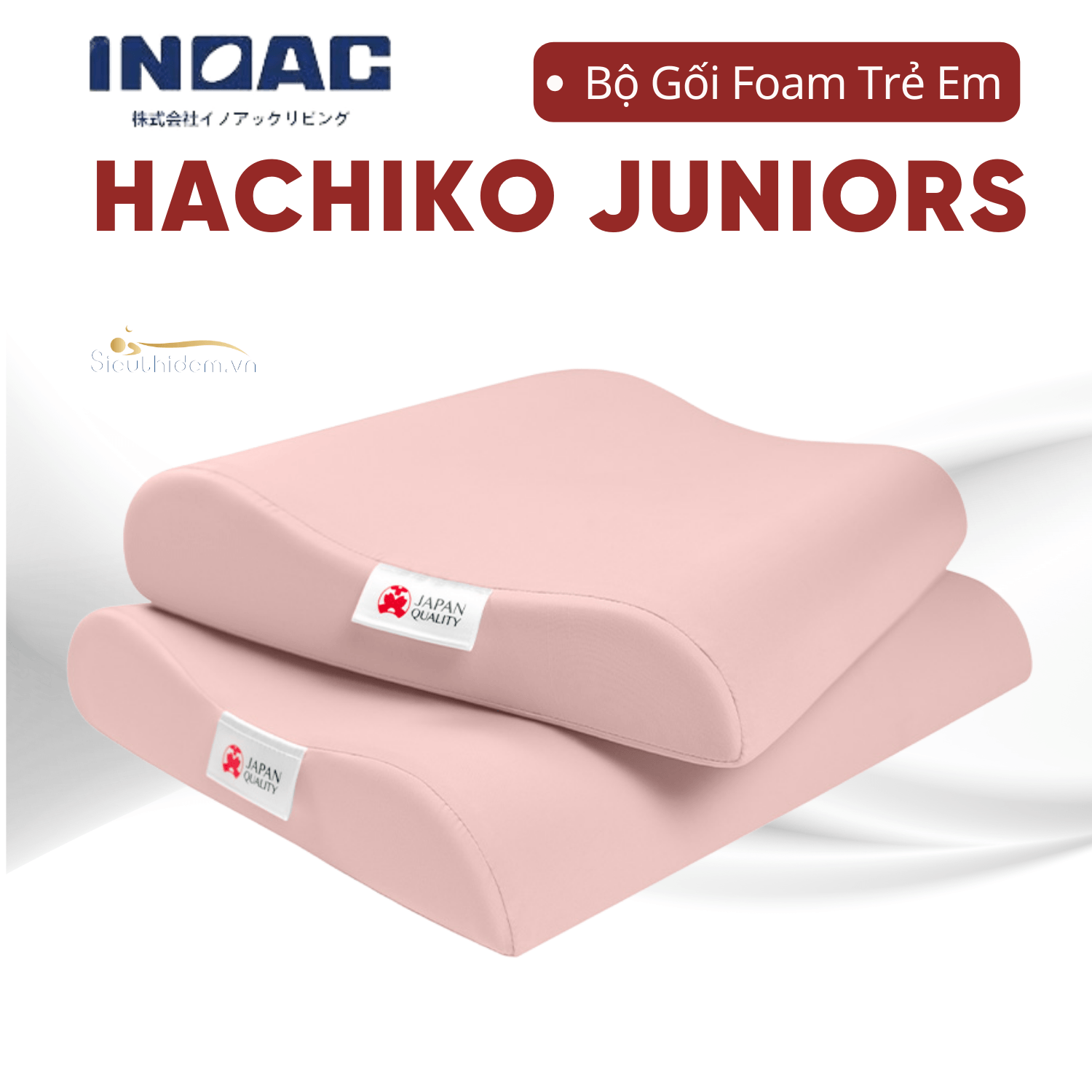 Bộ gối Foam Trẻ Em Hachiko Juniors-2