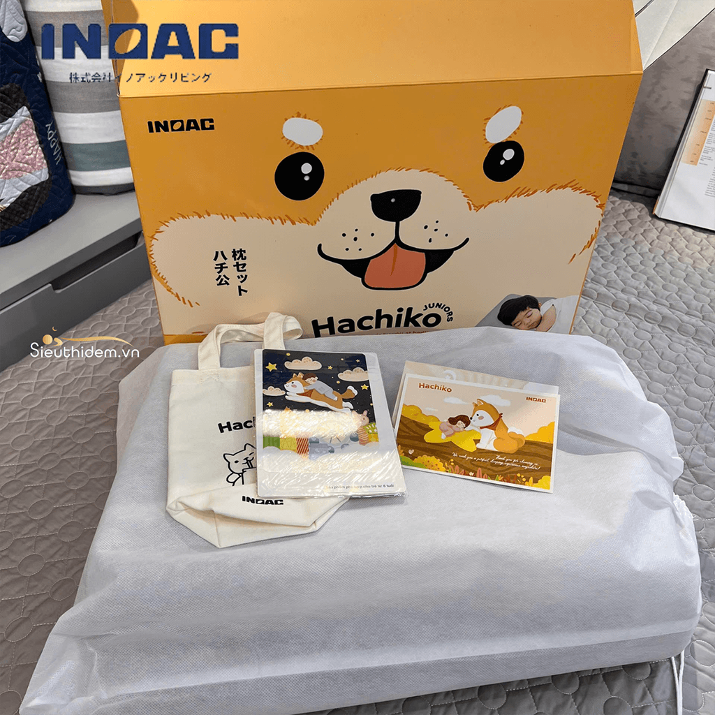 Bộ gối Foam Trẻ Em Hachiko Juniors-9