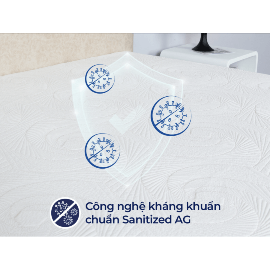 Đệm cao su Liên Á Hybrid IKI Luxe-4