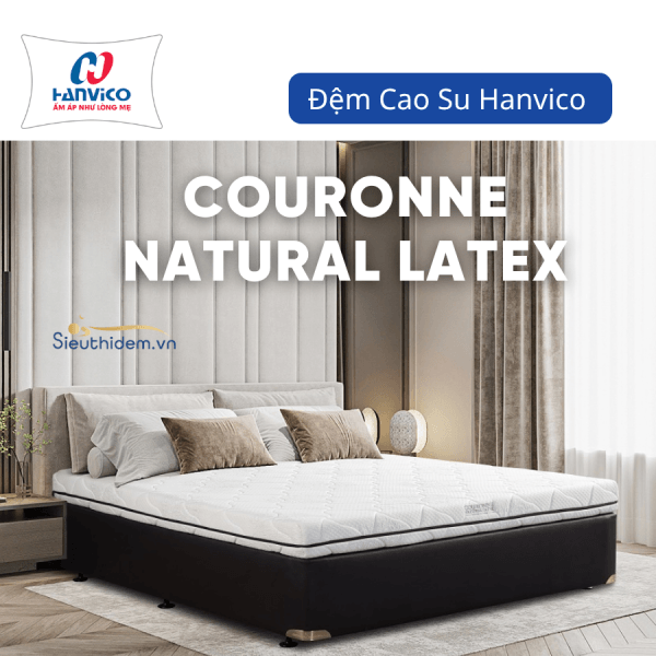 Đệm cao su Couronne Natural Latex-0