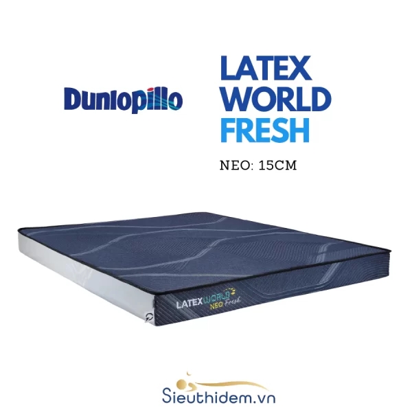 Đệm cao su Dunlopillo Latex World Neo Fresh dày 15cm-3