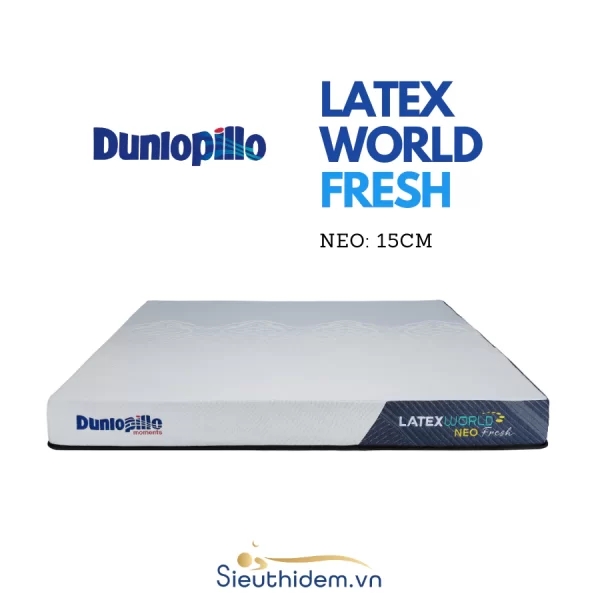 Đệm cao su Dunlopillo Latex World Neo Fresh dày 15cm-2