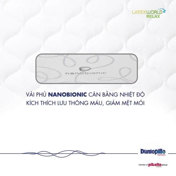 Đệm cao su Dunlopillo Latex World Pure-8