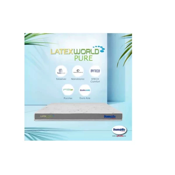 Đệm cao su Dunlopillo Latex World Pure-9