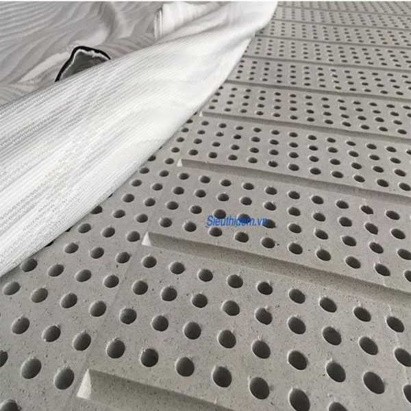Đệm cao su Liên Á than hoạt tính Ladome Grey-6