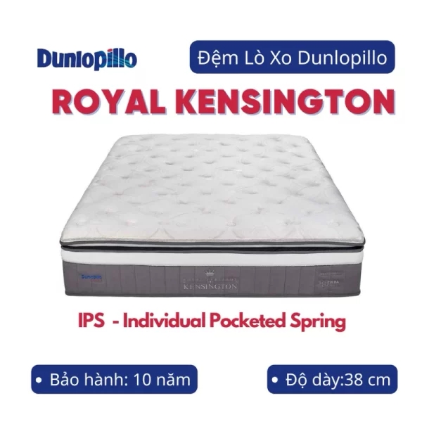 Đệm lò xo Dunlopillo Royal Kensington-0