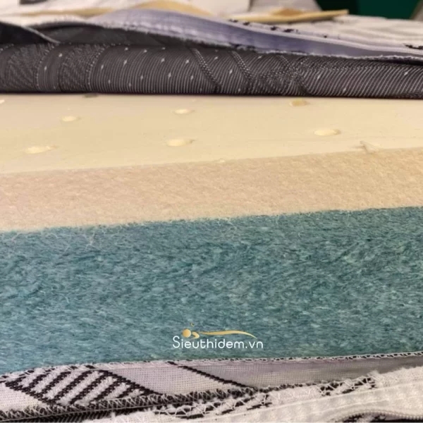 Đệm bông ép cao su Kim Cương Titanium-7