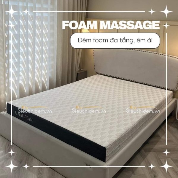 Đệm foam đa tầng Royal Foam Massage-1