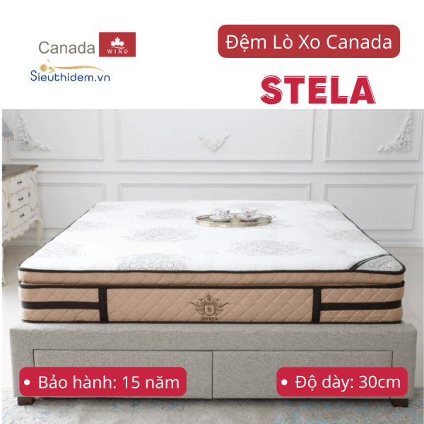 Đệm lò xo Canada Stela-0