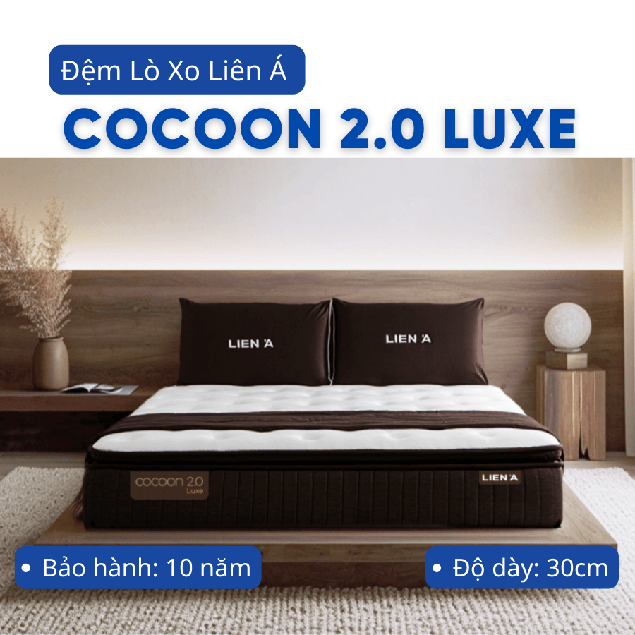 ĐỆM LÒ XO LIÊN Á COCOON 2.0 LUXE-0