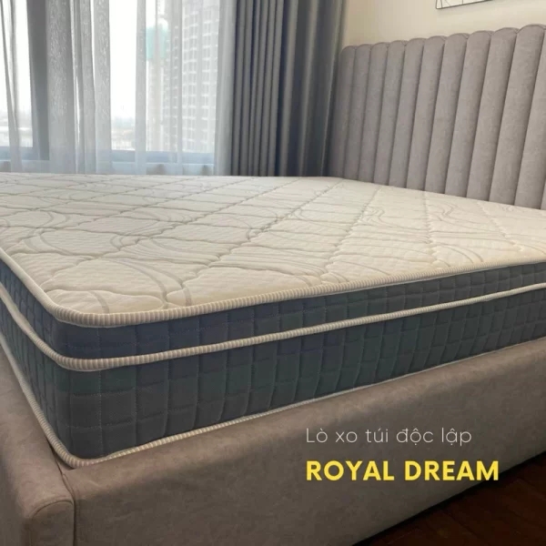 Đệm lò xo túi độc lập Royal Dream (140 x 200)-4
