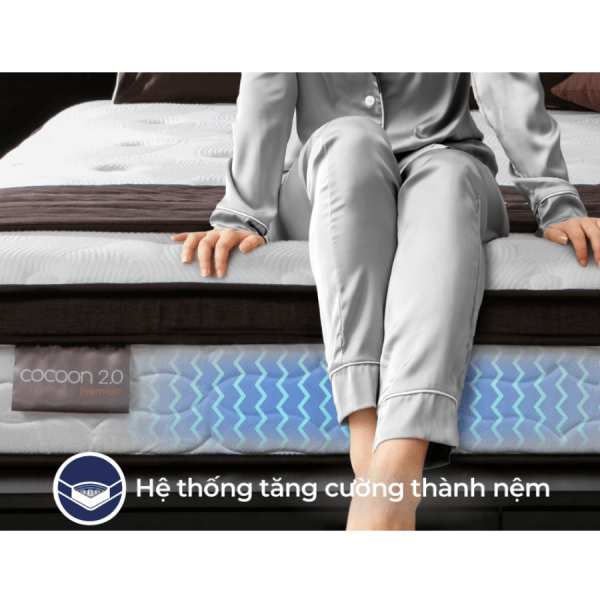 ĐỆM LÒ XO LIÊN Á COCOON 2.0 PREMIUM-6