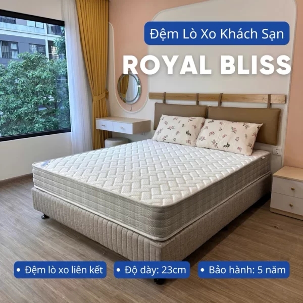 Đệm lò xo liên kết Royal Bliss (140 x 200)-0
