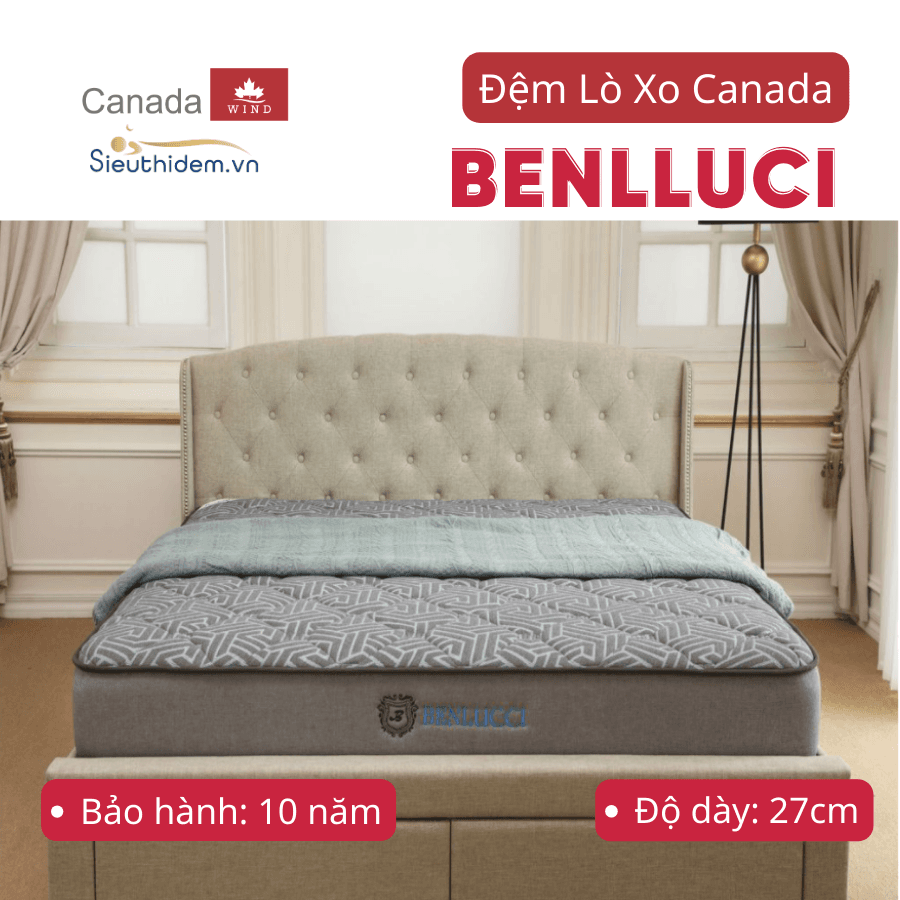 Đệm lò xo Canada Benlluci