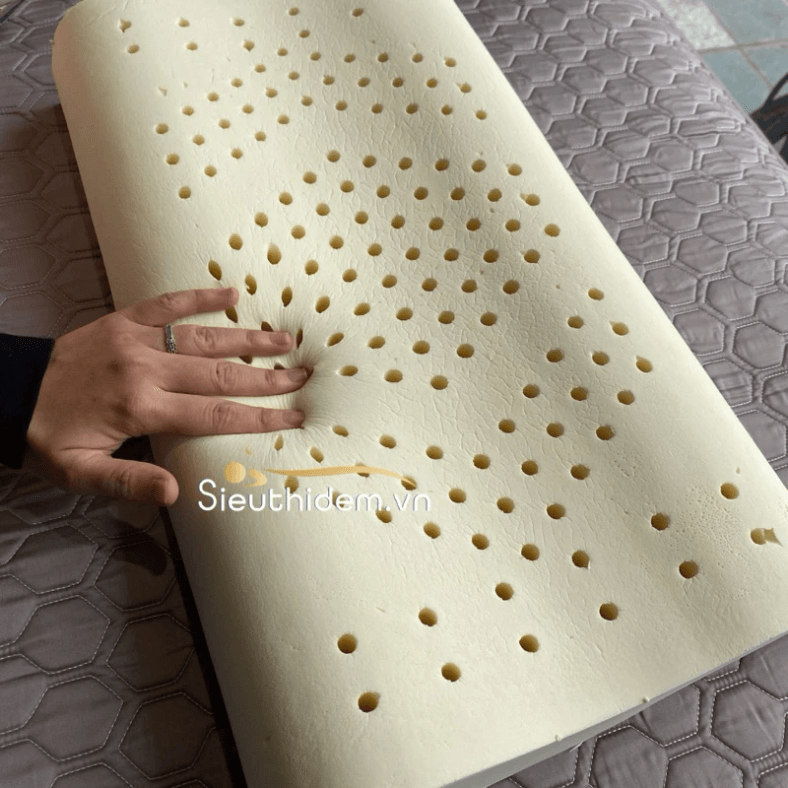 Gối cao su Liên Á Contour-3