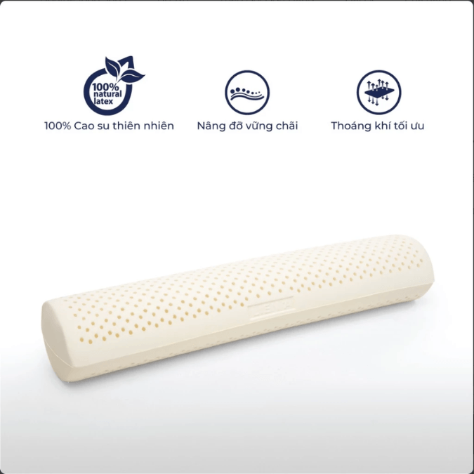 Gối ôm cao su Liên Á Bolster (32 x 90)-1