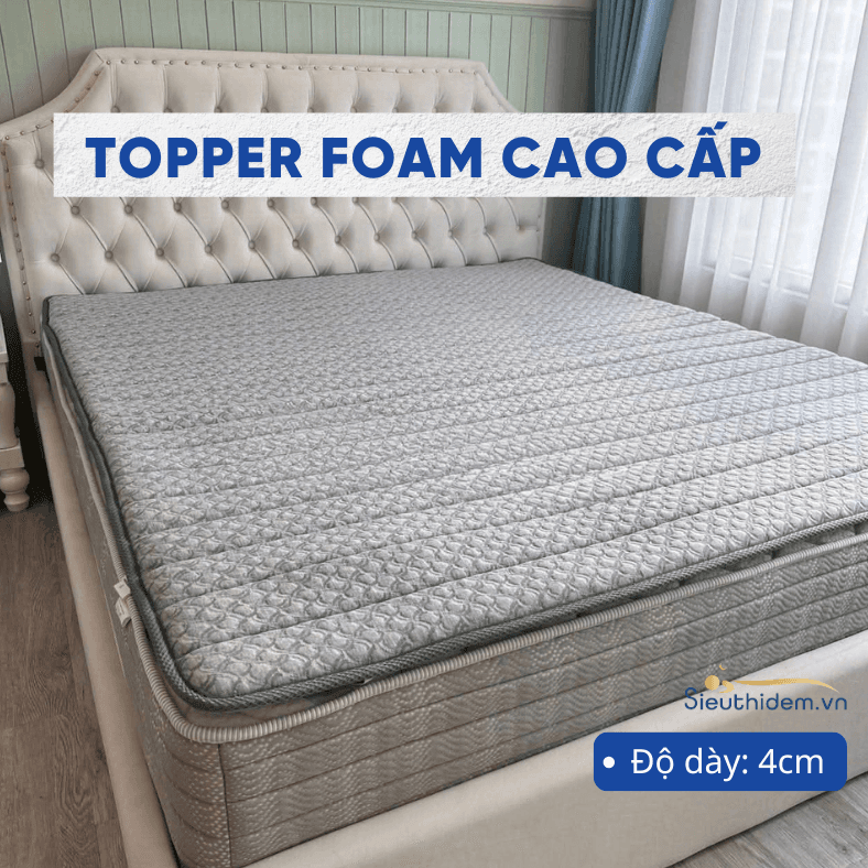 Topper foam cao cấp
