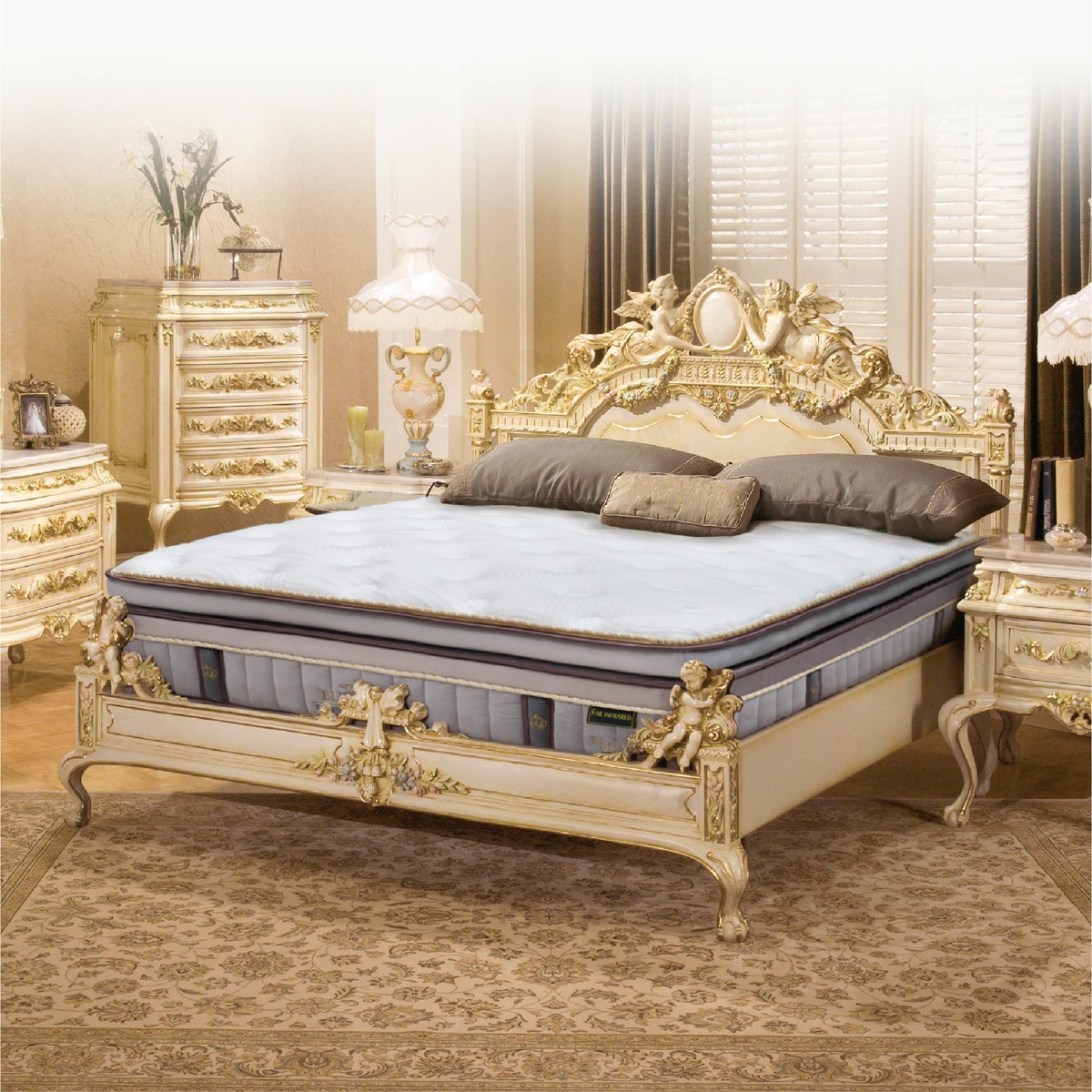 Đệm lò xo Dunlopillo Elizabeth-0